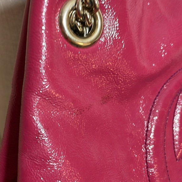 Gucci Soho patent leather shoulder bag chain - Picture 5 of 16